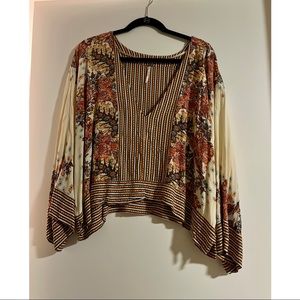 Free People Mix-n-Match Blouse, XL